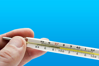 Измерение температуры тела при инфаркте