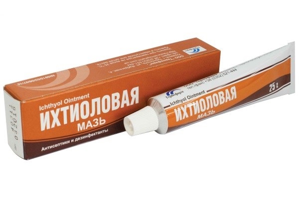 Ихтиоловая мазь от прыщей, отзывы, применение
