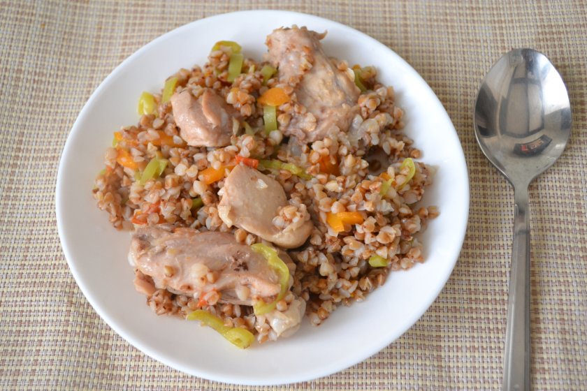 Диета на гречке с курицей