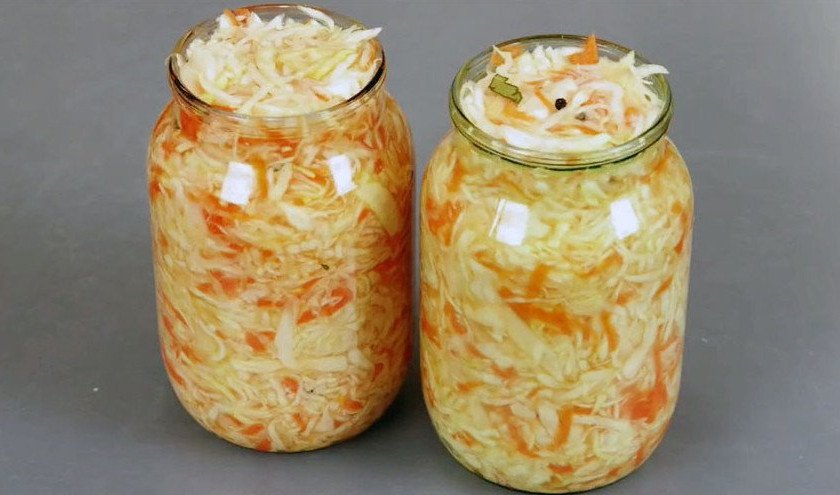 Хранение квашеной капусты