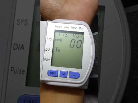 Blood pressure monitor ck-102s ERROR