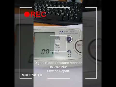 Digital Blood Pressure Monitor UA-787 Plus...Fault Err CUF