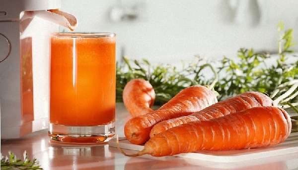 Сок моркови