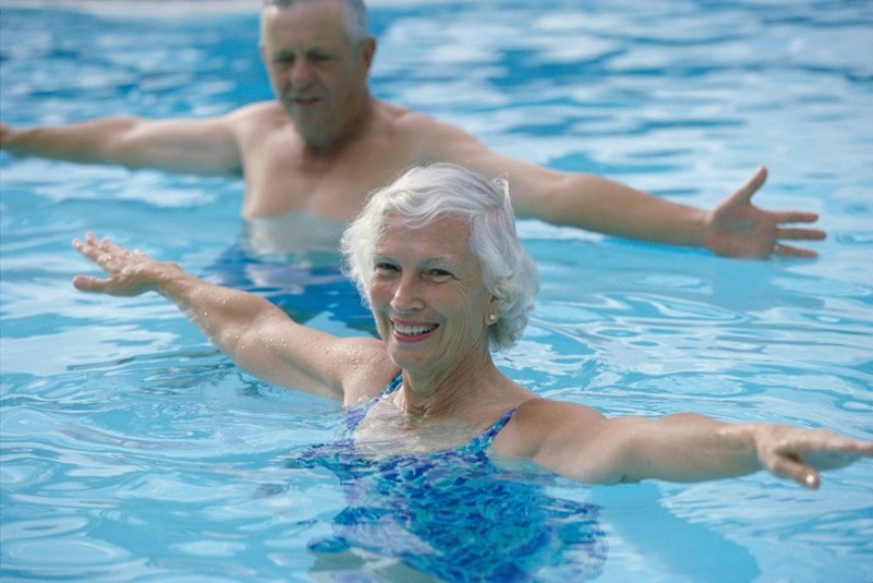 Плавание полезно в любом возрасте 