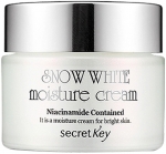 Secret Key Snow White Moisture Cream Отбеливающий крем с увлажняющим эффектом