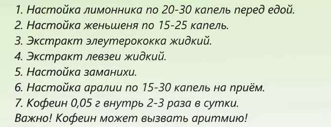 Список народных средств для повышения давления