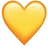 Жёлтое сердце ВК