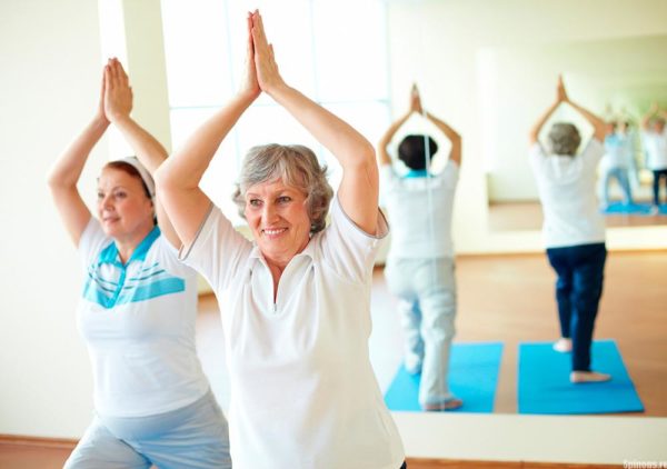 ЛФК помогает поддерживать хорошую физическую форму в пожилом возрасте