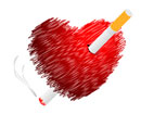Курение пагубно влияет на здоровье сердца и сосудов.