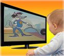 Телевизор способен вызвать снижение концентрации у детей.